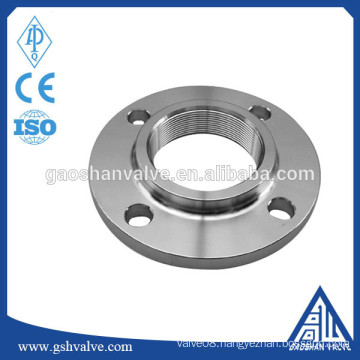 China Supplier Carbon Steel Ansi B16.5 A105 Rf 150# Threaded Flange